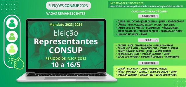 Iniciado processo para eleição de representantes no Conselho Superior